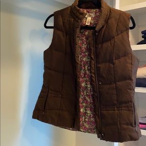 Lilly Pulitzer brown vest